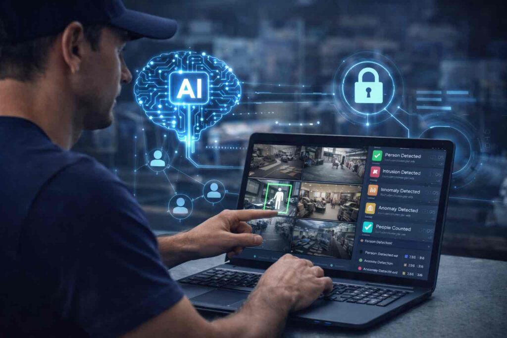 IA en seguridad electrónica