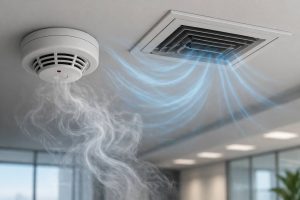 Detectores de humo y aire acondicionado: el error silencioso que afecta la detección