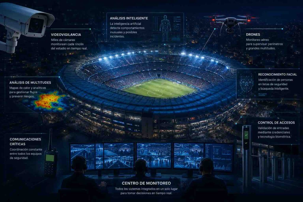 seguridad en los estadios