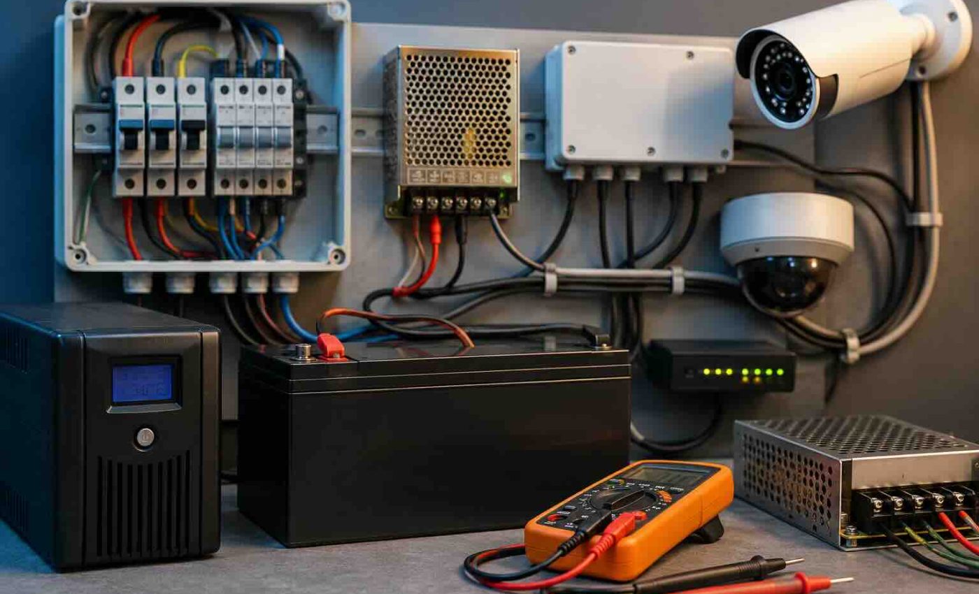 La alimentación eléctrica sigue siendo la principal causa de fallas en los sistemas de seguridad