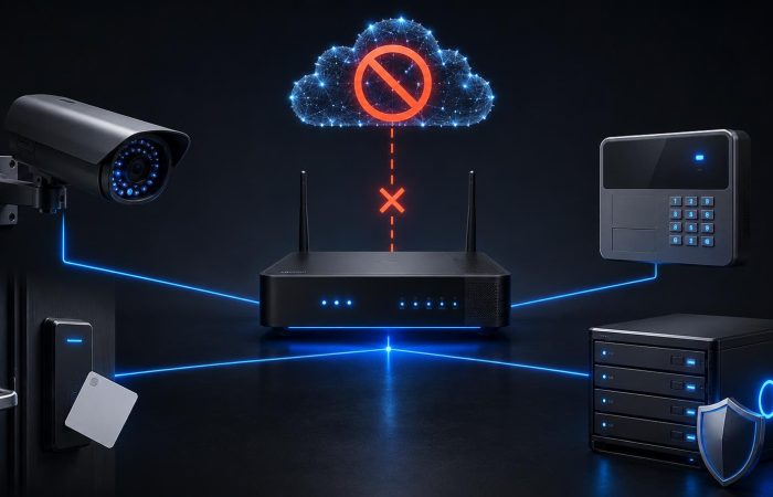 ¿Qué pasa con un sistema de seguridad cuando se cae Internet?