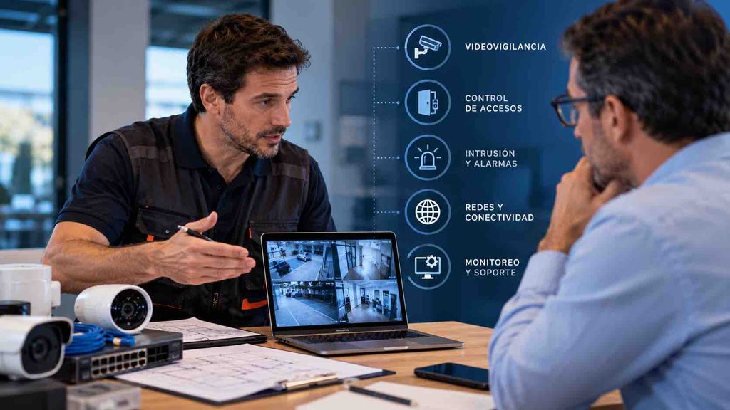 cómo vender seguridad electrónica