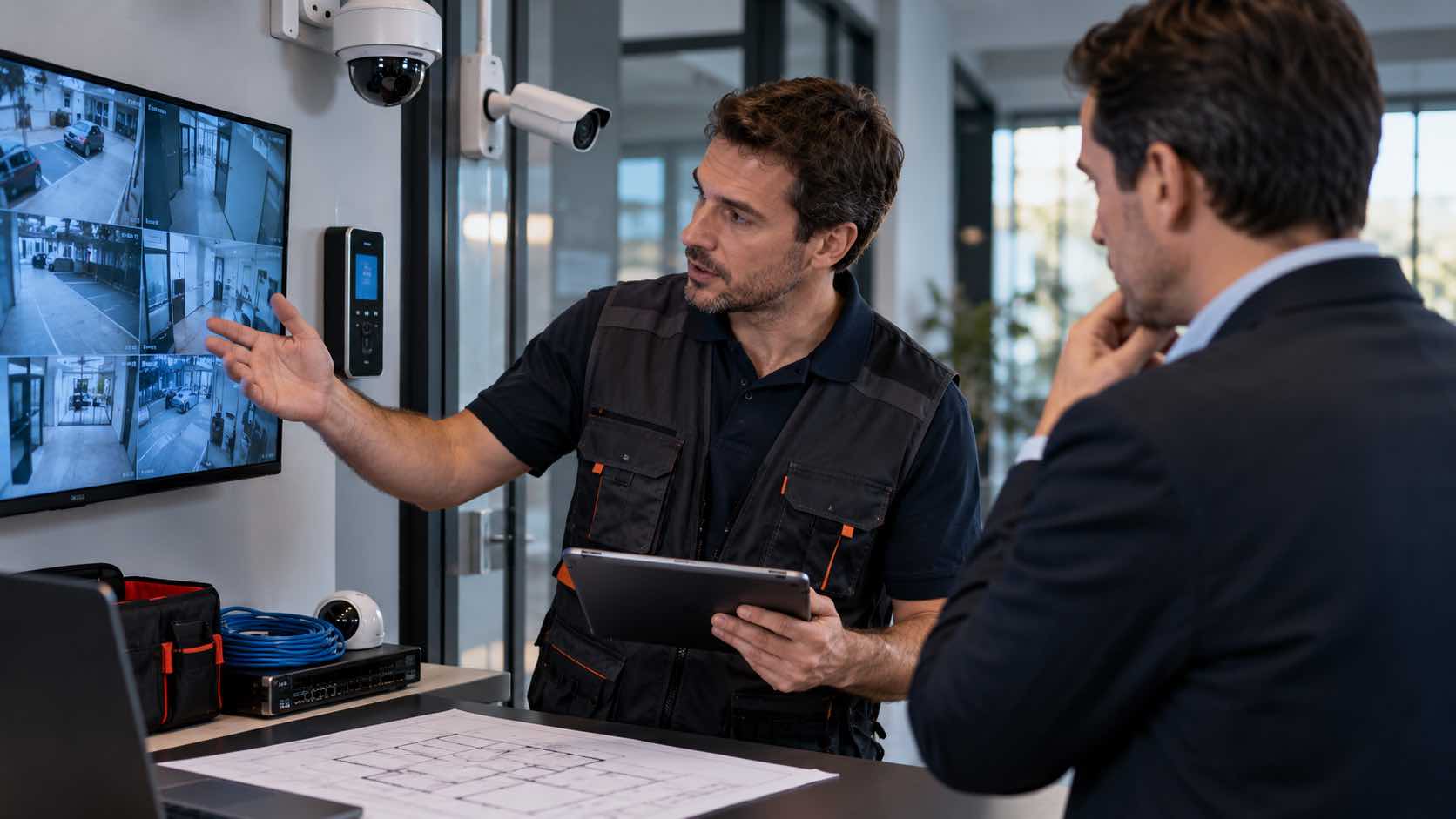 cómo vender seguridad electrónica